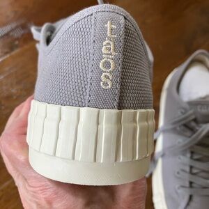 Taos Grey Canvas Sneakers